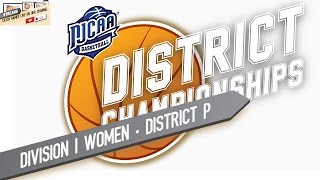 Kaskaskia v Southeastern IL  NJCAA DI Women Basketball  District P Championship Tournament [upl. by Aicatsanna320]