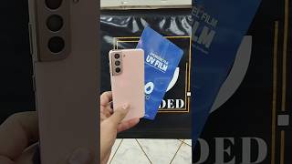 HYDROGEL UV Film Fo all models Availablesmartphonegobranded gelprintingpakistanquetta samsung [upl. by Gerladina253]