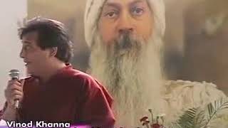 Vinod khanna Sw Vinod bharti moments with osho [upl. by Kcirevam957]