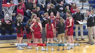 Fort Loramie vs OttawaGlandorf Girls Basketball 12302023 [upl. by Ilegna]