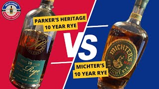 Does this battle end in an upset Michter’s 10 Year Rye VS Parkers 10 Year Rye [upl. by Yorgo964]