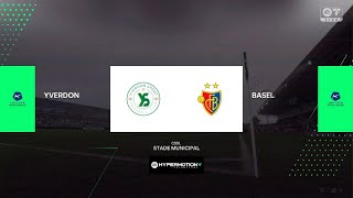 EA SPORTS FC 25 Yverdon Sport vs FC Basel [upl. by Dorahs]