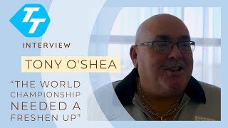 Tony OShea quotThe way darts is moving the Worlds NEEDED a freshen upquot [upl. by Odrawde516]