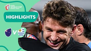 11try heaven for All Blacks  New Zealand v Uruguay  Rugby World Cup 2023 Highlights [upl. by Assina]