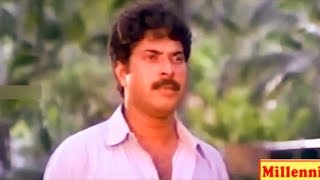 Mammootty Mass Introduction Scenes  Super Hit Malayalam Movie  Abkari Film [upl. by Sadler]