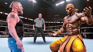 🔥WWE 2K24  Brock Lesnar vs Dhalsim  FULL MATCH  WWE2K Nov 13 2024 [upl. by Nielson633]