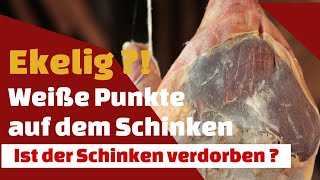 Weiße Punkte auf iberischem Schinken Hier ist die einfache Lösung [upl. by Analahs]