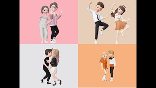 ZEPETO COUPLE DANCE  CHARLIE PUTH SHAWN MENDES JAY PARK [upl. by Maze]