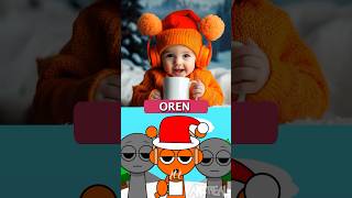 INCREDIBOX SPRUNKI CHRISTMAS🎄AS BABIES IN REAL LIFE🎅 [upl. by Lonny]