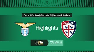 LazioCagliari 30  1ª giornata  Serie A Fabless 20242025  Highlights [upl. by Rebmit]