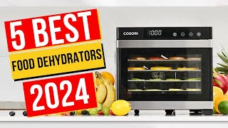 Best Food Dehydrators In 2024  Top 5 Food Dehydrators [upl. by Ahsakat664]