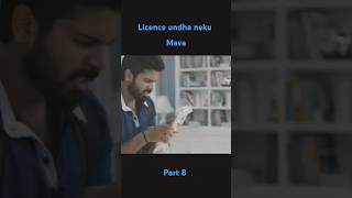 Licence untey comment cheyii mava ley kuntey no ani cheyii mava telugu moviescenes prabhas [upl. by Asusej]