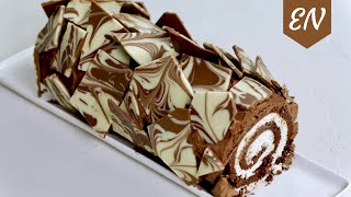 Chocolate Yule Log Recipe Bûche de Noël  Christmas Recipe  Williams Kitchen [upl. by Dang]