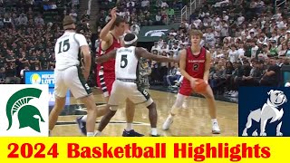 Samford vs Michigan State Basketball Game Highlights 11 19 2024 [upl. by Rog229]