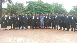 La 17ème journée mondiale de l’huissier de justice au Togo a été célébrée à Sokodé [upl. by Aihsyak409]