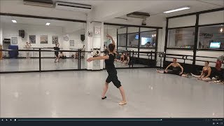 How To Learn Pirouettes En Dedans ballet tutorial beginner level [upl. by Colas328]