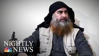 ISIS leader Abu Bakr alBaghdadi Killed In US raid  NBC Nightly News [upl. by Esele]