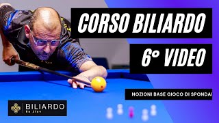 6°VIDEO  CORSO DI BILIARDO [upl. by Nolat]