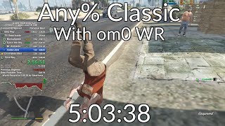 GTA 5 Any Classic With om0 Speedrun in 50338 World Record [upl. by Shannon265]