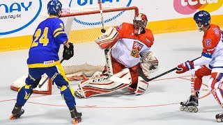 Sweden vs Czech Republic  2017 IIHF Inline Hockey World Championship [upl. by Elie959]