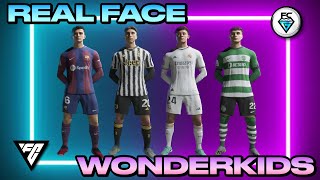 FC 24 REAL FACE WONDER KIDS [upl. by Alleyne]