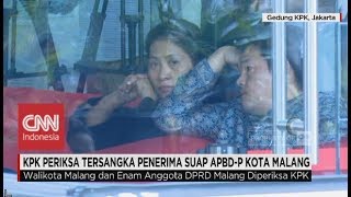 KPK Periksa Wali Kota Malang amp 6 Tersangka Lain Terkait Suap APBD [upl. by Im292]