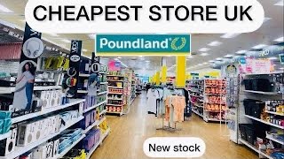 NEW IN POUNDLAND UK POUNDLAND CHEAPEST FINDS POUNDLAND SHOPPING HAUL EVERYTHING ONE POUND [upl. by Alyat]