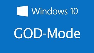 Windows 10 GODMode einstellen [upl. by Nahtanohj831]