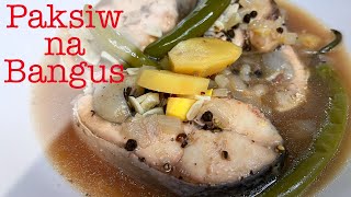 Paksiw na Bangus Recipe Stewed Milkfish in Vinegar [upl. by Oletta]