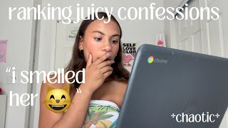 ranking YOUR juicy storiesconfessions im scared [upl. by Chamberlain592]