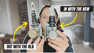 How To Replace Door Lock Actuator  Chevy Astro Van Cheap DIY Fix [upl. by Aisauqal]