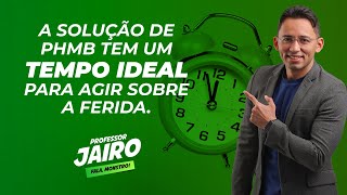 A solução de PHMB tem um tempo ideal para agir sobre a ferida [upl. by Haraj176]