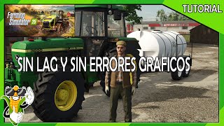 Mejora el Rendimiento Grafico y quita Tirones Lag y Parpadeo🚜Farming Simulator 25🌾miguisamaFS25 [upl. by Annahael]