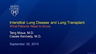 Interstitial Lung Disease and Lung Transplant What Patients Need to Know [upl. by Queenie]