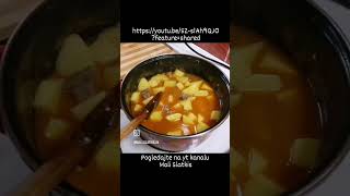 Juneci krompir paprikas hrana food recept recipe cooking easyrecipe meso krompir rucak [upl. by Samoht]