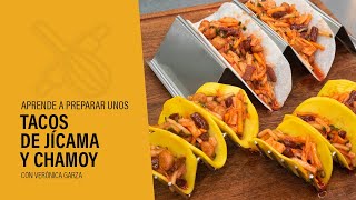 TACOS DE MANGO Y JÍCAMA CON CHAMOY [upl. by Laumas144]