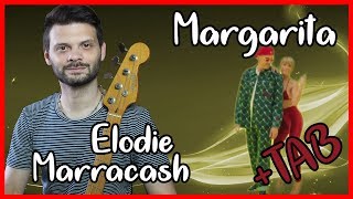 Margarita  Elodie  Marracash  Bass cover  TAB  LoveYourBass [upl. by Lane]