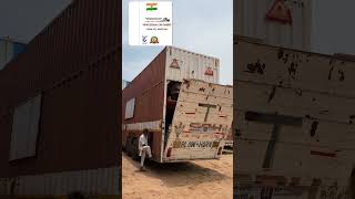 car carrier truck unloading Toyota carstruck carhauler transport carcarrier truckdriver india [upl. by Naquin]