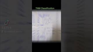 cancer stages  TNM classification youtubeshorts shorts medicalstudent [upl. by Ecidnac]