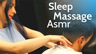 ASMR MELEK Relaxing Back Massage amp Back Crack [upl. by Sclater756]