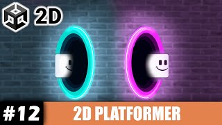 Unity 2D TELEPORT SYSTEM  Unity 2D Platformer Tutorial 12 [upl. by Nayrda]