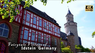 Idstein Germany Street Walk in 4k UHD [upl. by Affer]