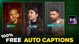 Automatic Captions Generator For Free  Zeemo Auto Captions Ai  How To Add Captions In Video [upl. by Chaffinch]