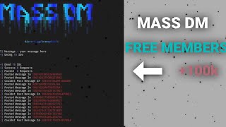 Mass Dm Tool v2  Replit [upl. by Kolodgie92]