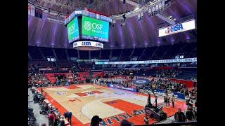 2023 IHSA 1A Boys Basketball State SemiFinal Tuscola vs Scales Mound [upl. by Hackathorn]