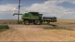 Grubb amp Sons Belt Wheat Harvest [upl. by Hambley94]