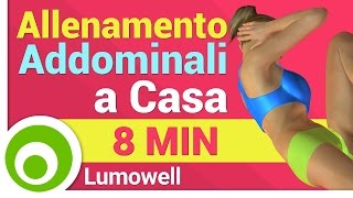 Addominali in 8 Minuti a Casa [upl. by Issirk]