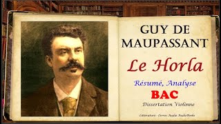 Guy de Maupassant Le Horla  Résumé Analyse Livre audio [upl. by Leummas544]