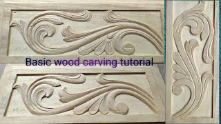 Basic wood carving for beginners wood carving for beginners [upl. by Carrew]