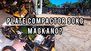 Paano gamitin Ang plate compactor at Magkano Ang bili namin [upl. by Ma204]